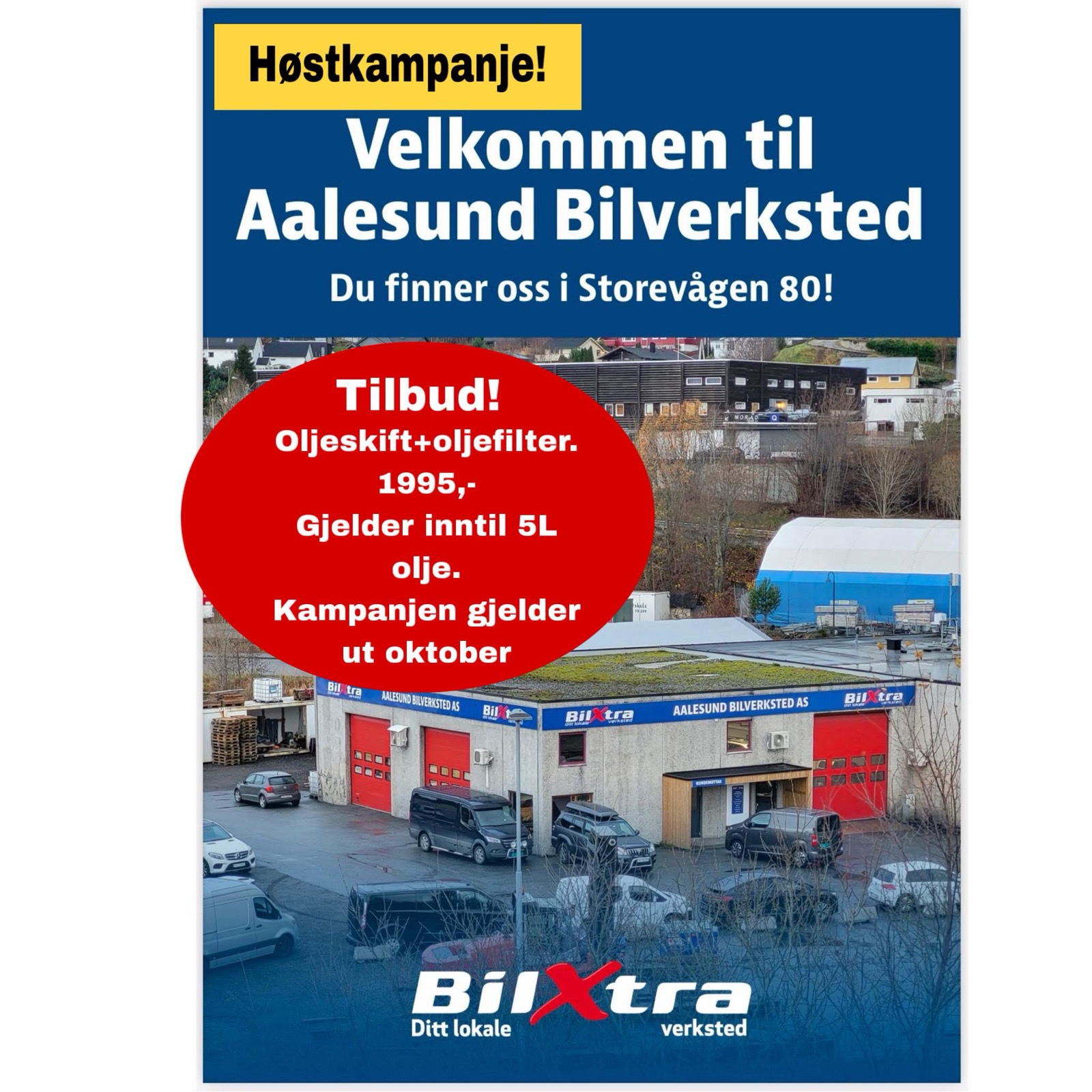 Høstkampanje på oljeskift