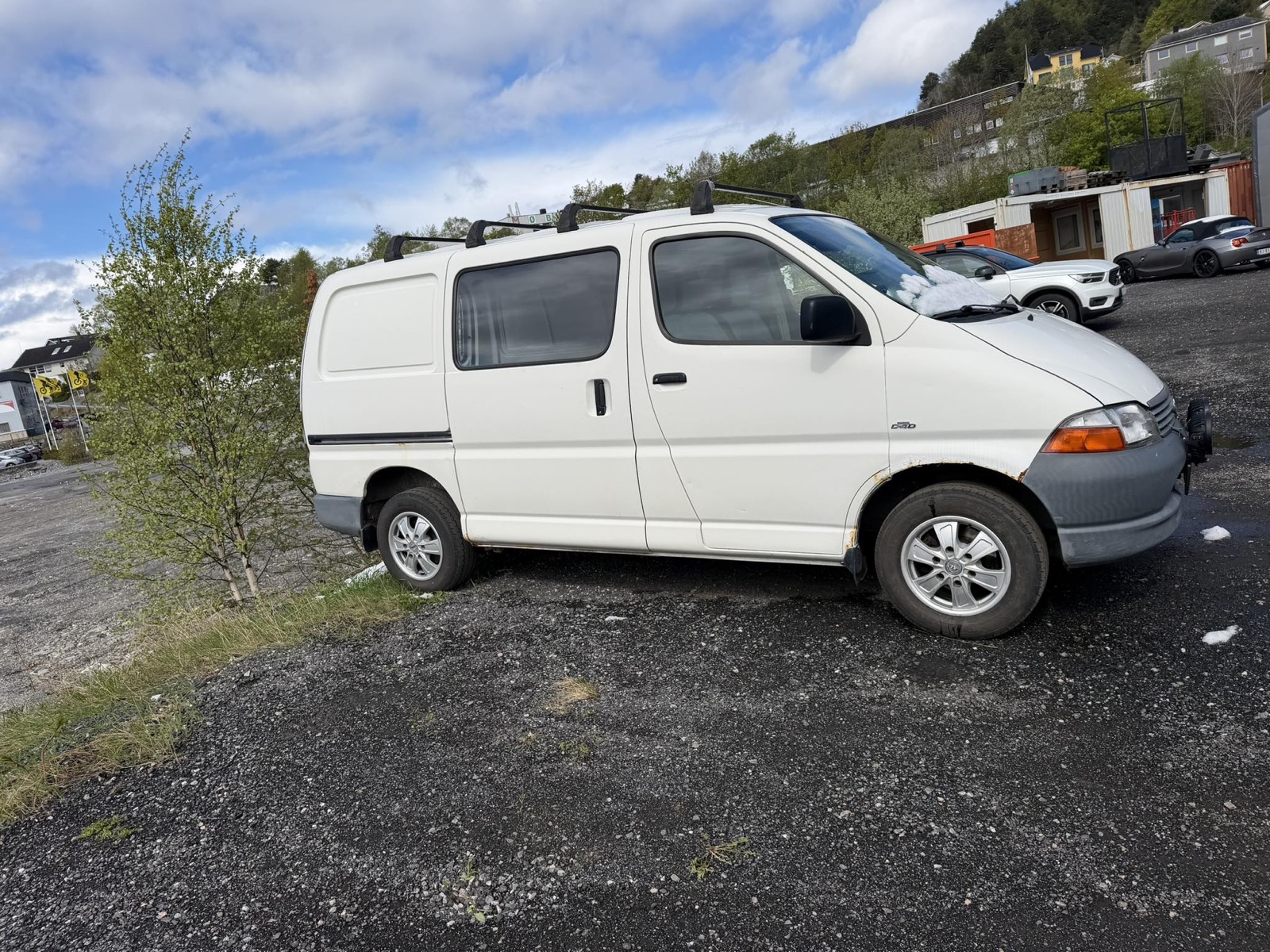 Varebilen vår til leie